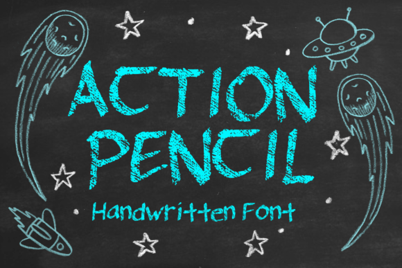 Action Pencil: The Versatile Handwritten Font