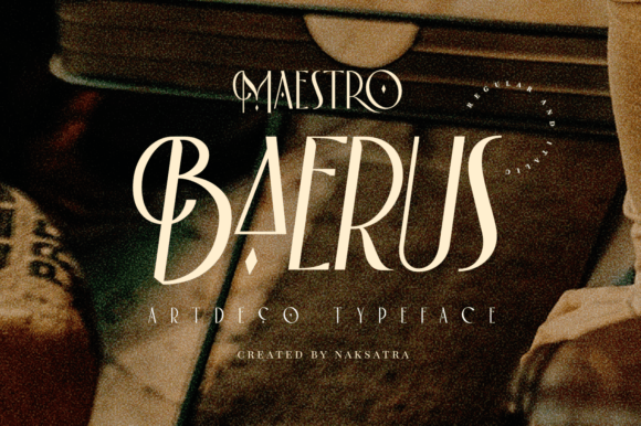 Baerus Font: Evaluating an Art Deco-Inspired Typeface for Modern Design Projects