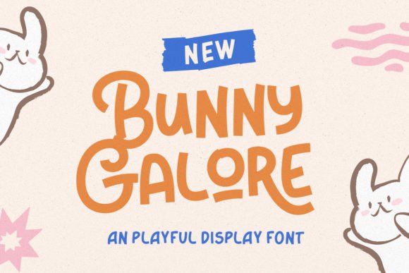 Bunny Galore: Whimsical Design Font Guide