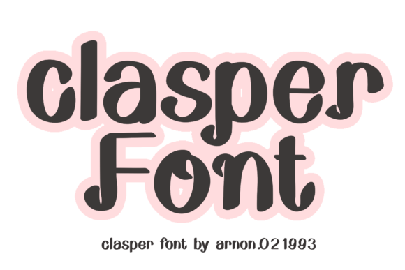 Clasper: The Friendly Display Font That Solves Common Design Mistakes
