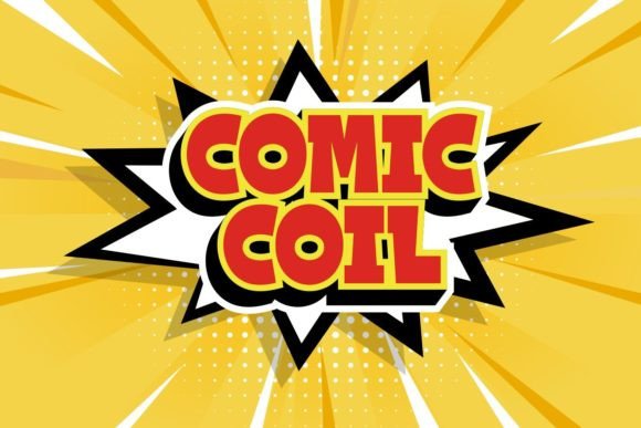 Comic Coil: Embracing Bold, Chunky Typography in Modern Design