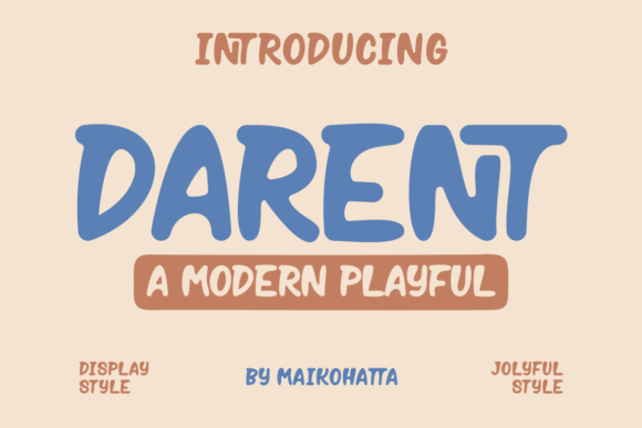 Darent: Strategic Typography for Clearer Communication and Brand Impact