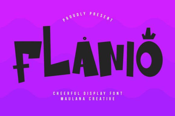 Flanio: A Cheerful Sans-Serif for Modern Design