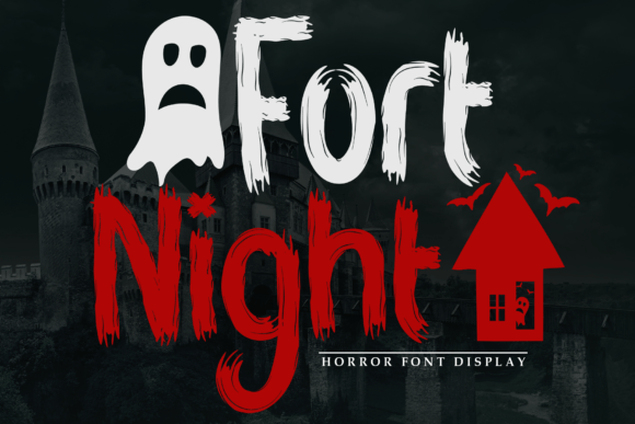 Fortnight: Bold Typography for Night-Themed Designs