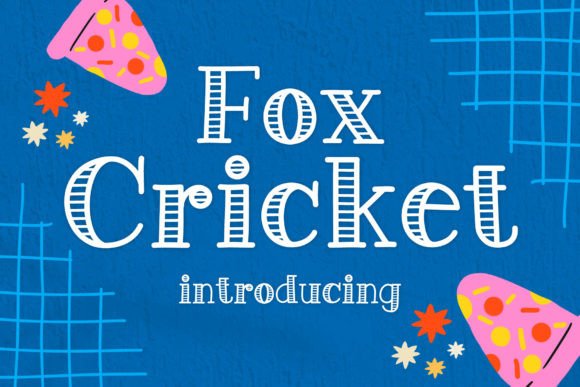 Fox Cricket: A Playful Display Font for Creative Projects
