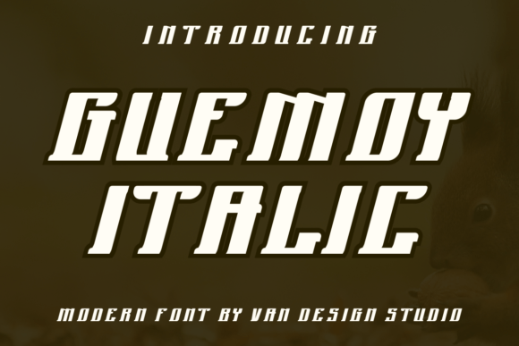 Guemoy Italic: Harnessing Bold Typography for Impactful Design