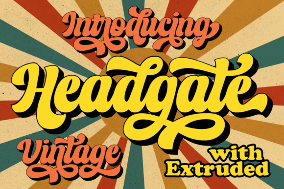 Headgate Font: A Review of Its Vintage Script Style and Design Applications
