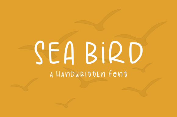 Sea Bird: Elevating Brand Identity with Authentic Handwritten Typography