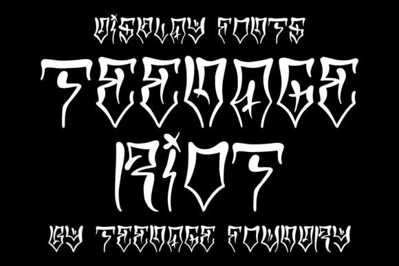 Teenage Riot: Strategic Typography for Modern Brand Identity