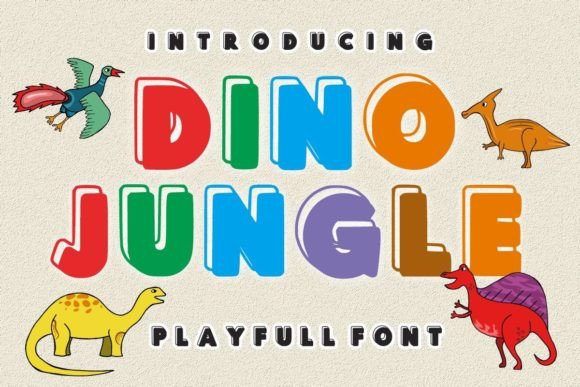 Why Dino Jungle Is the Playful Display Font Your Next Project Needs